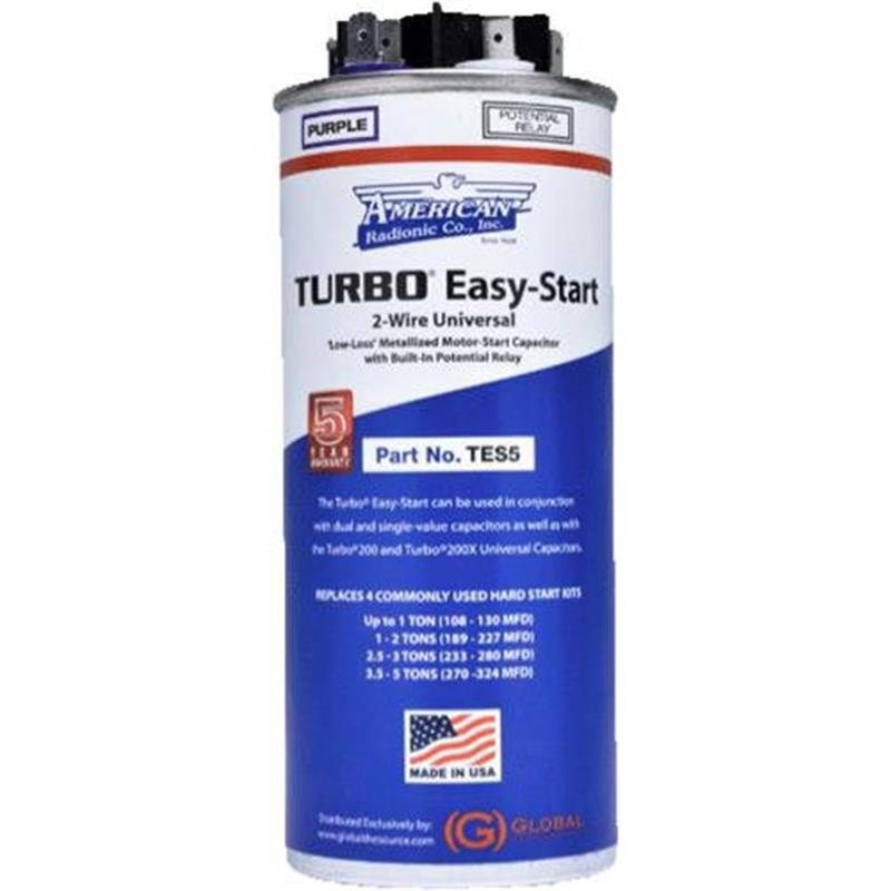 TES5 2-WIRE UNIVERSAL EASY START UPTO 5T - Compressor Starting Assists